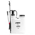 Pulvérisateur de Jardin 12L Produits Corrosifs, Alcalins Régulateur de pression - 4 Buses VITO(Capacité : 12L)