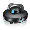 Robot Piscine Sans Fil,Redroad S1,Autonomie 130 Min, Nettoyage Profond 3M,100㎡,Auto-Stationnement(Noir)