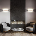 Applique murale (lot de 2) - Moderne - 12W - 46 cm - IP65(Blanc/12 W - Blanc chaud/A - 1 pcs)