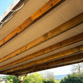 TECPLAST Toile Pergola Beige foncé 3x3 m LP506PR - Garantie 5 ans - Bâche Pergola ou Tonnelle étanche en PVC pour terrasse(Beige foncé/2 x 3 m)