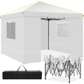 Tonnelle Pliante 3x3 Imperméable Professionnel Tente de Reception,Blanc(Blanc/3 x 3 m)