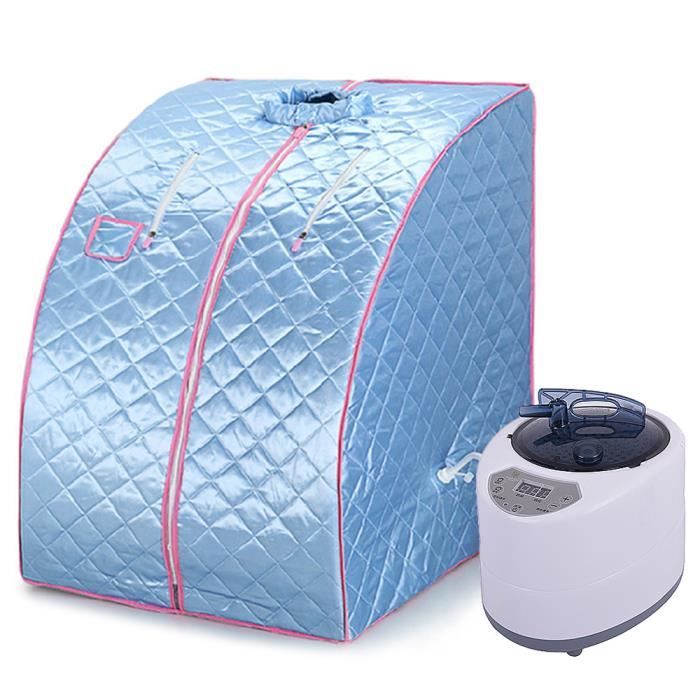 TON Cabine de sauna télécommande Type d'assemblage Réglementation européenne(Bleu)